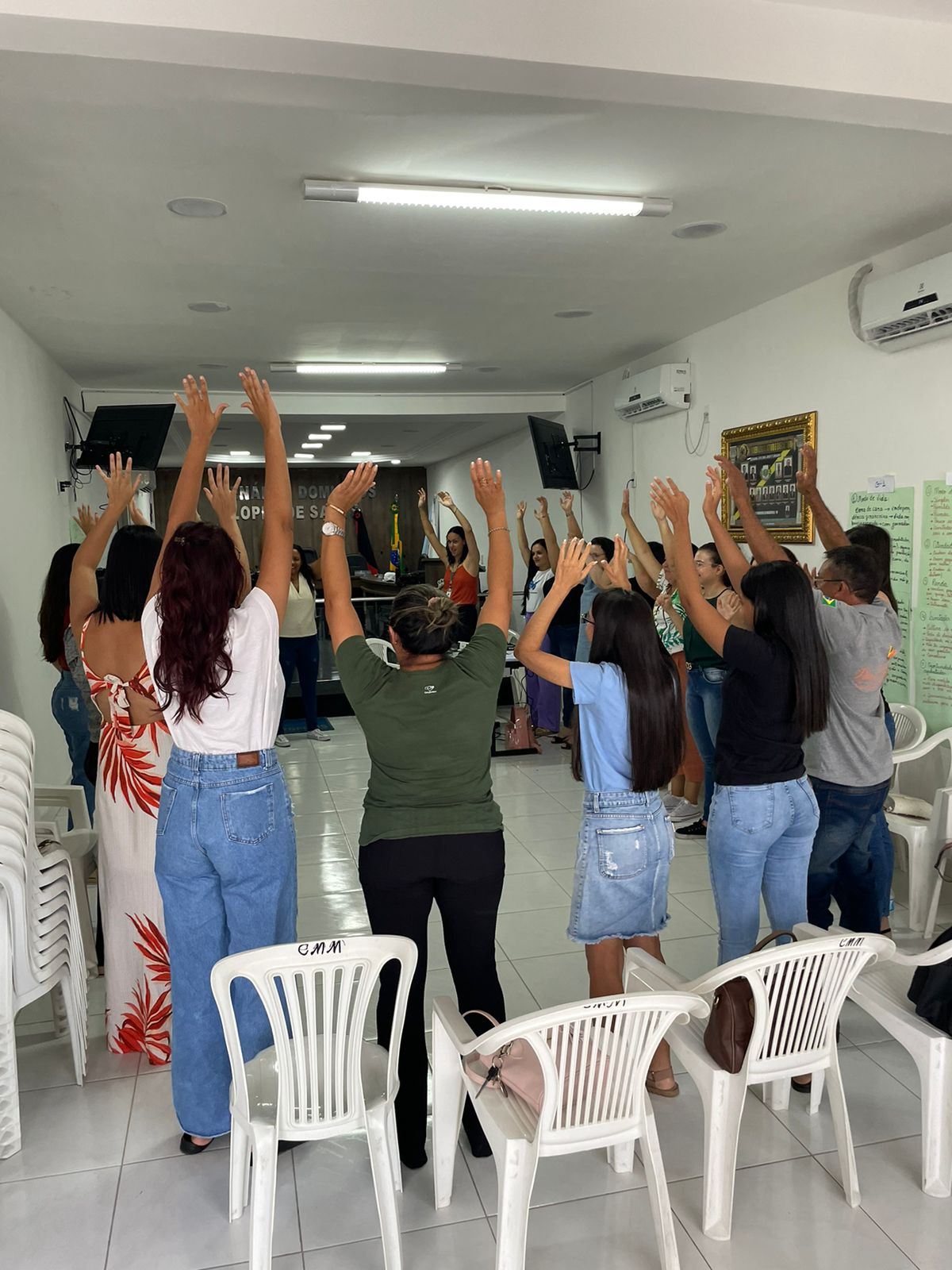 Dinâmicas integram a formação, como em Marizópolis-PB.
